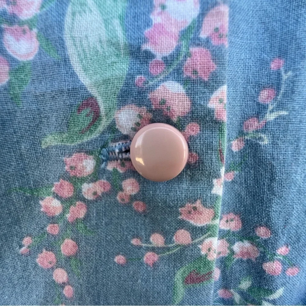 Vintage Sarah Kent Cottagecore Floral Prairie Dress 80s Gone with the Wind Sz 6X